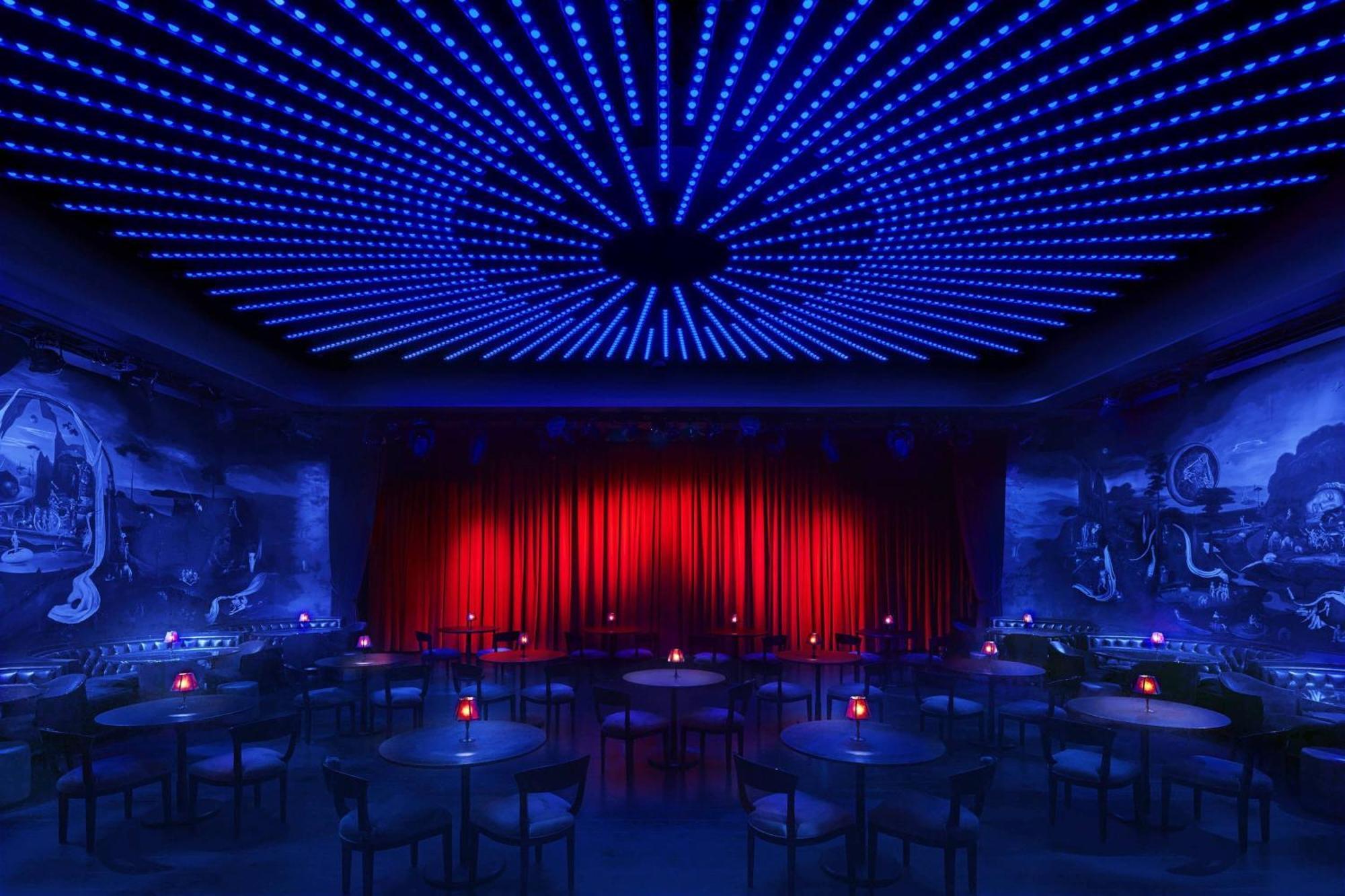 The Times Square Edition New York Ngoại thất bức ảnh The interior of the nightclub