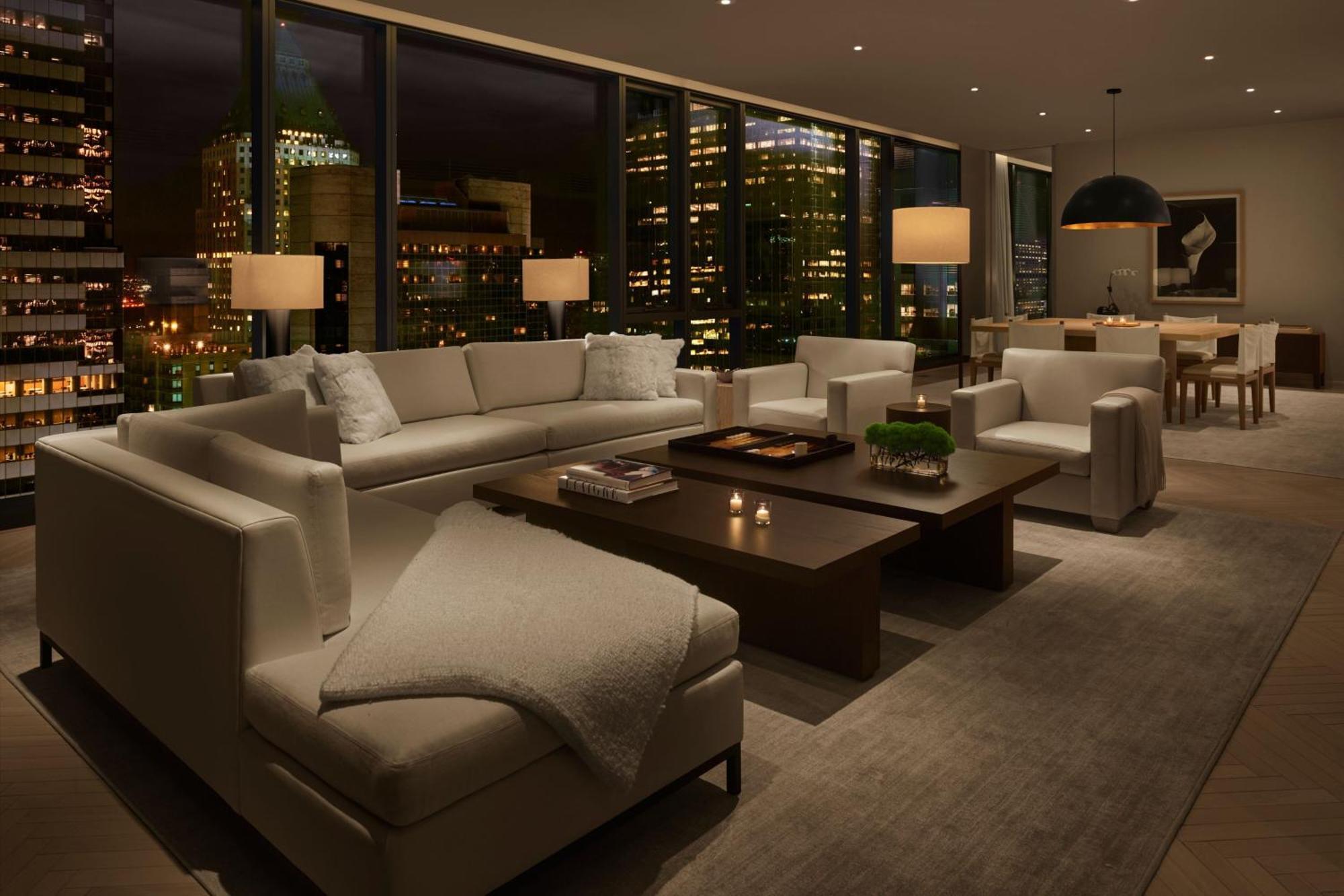The Times Square Edition New York Ngoại thất bức ảnh Interior of a penthouse